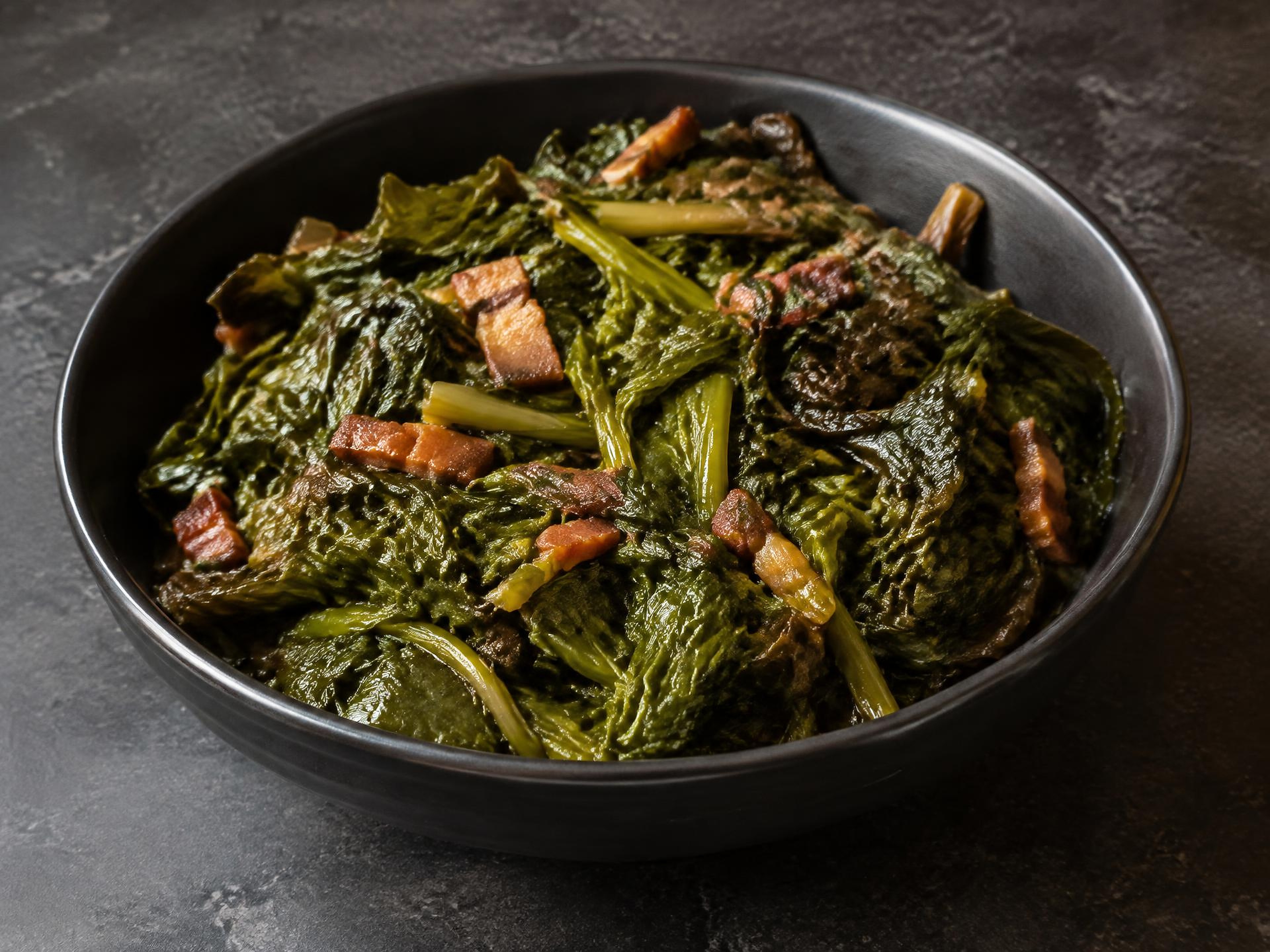 Seasoned Greens (Collard, Mustard, Kale or Mixed Greens)