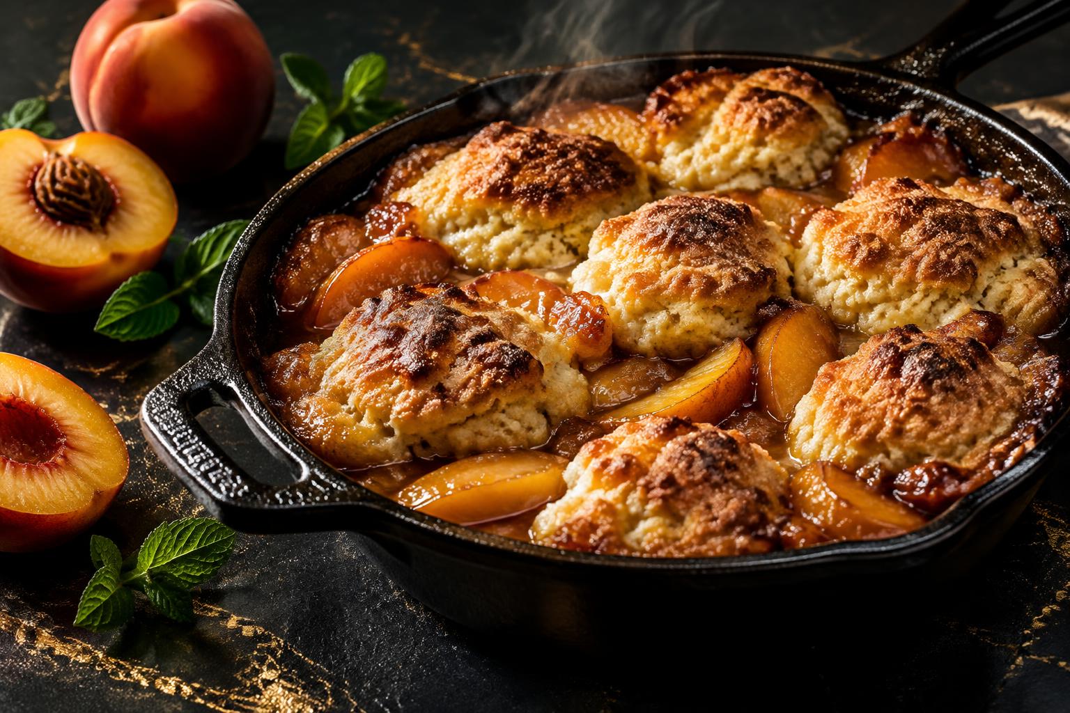 Peach Cobbler — Half Pan
