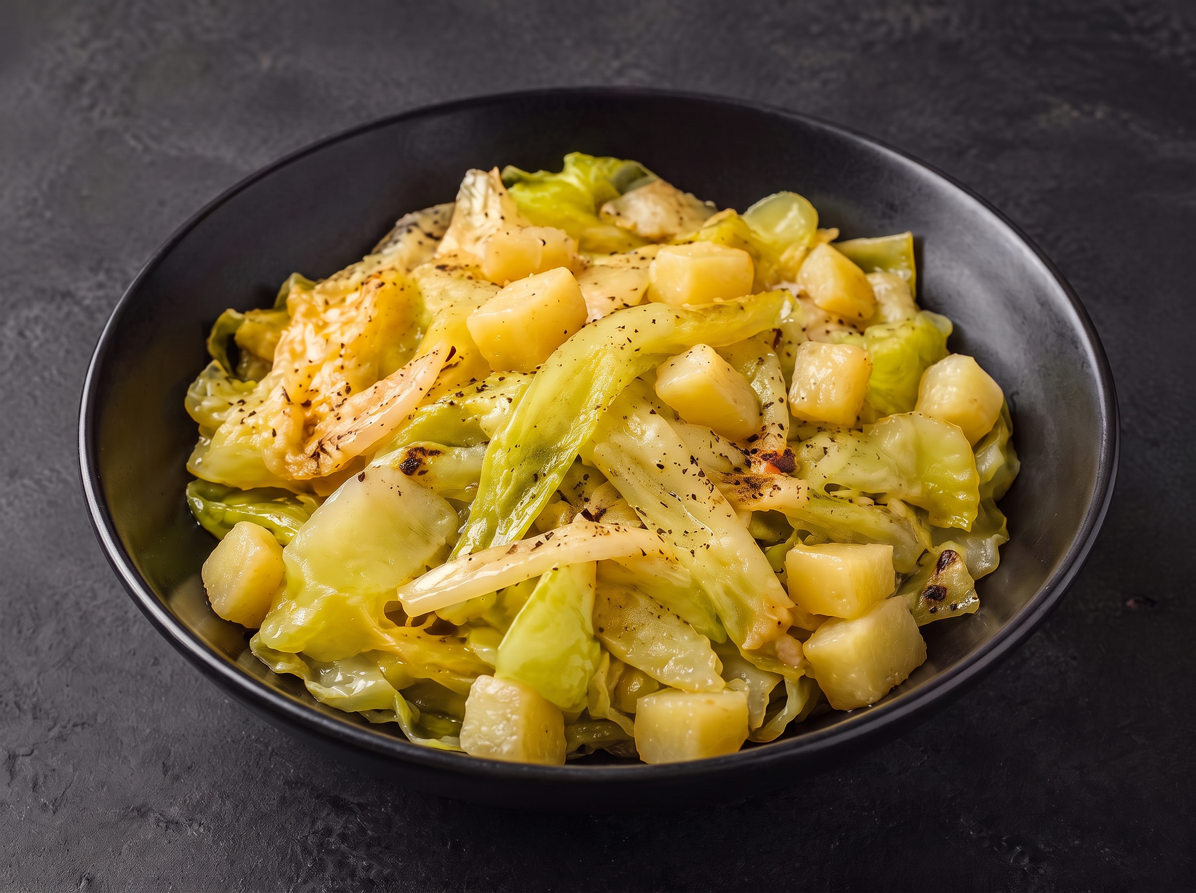 Cabbage with Potatoes