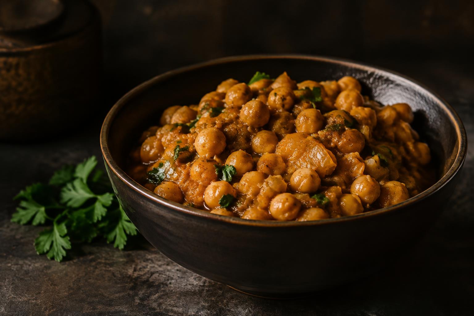 Seasoned Chickpeas