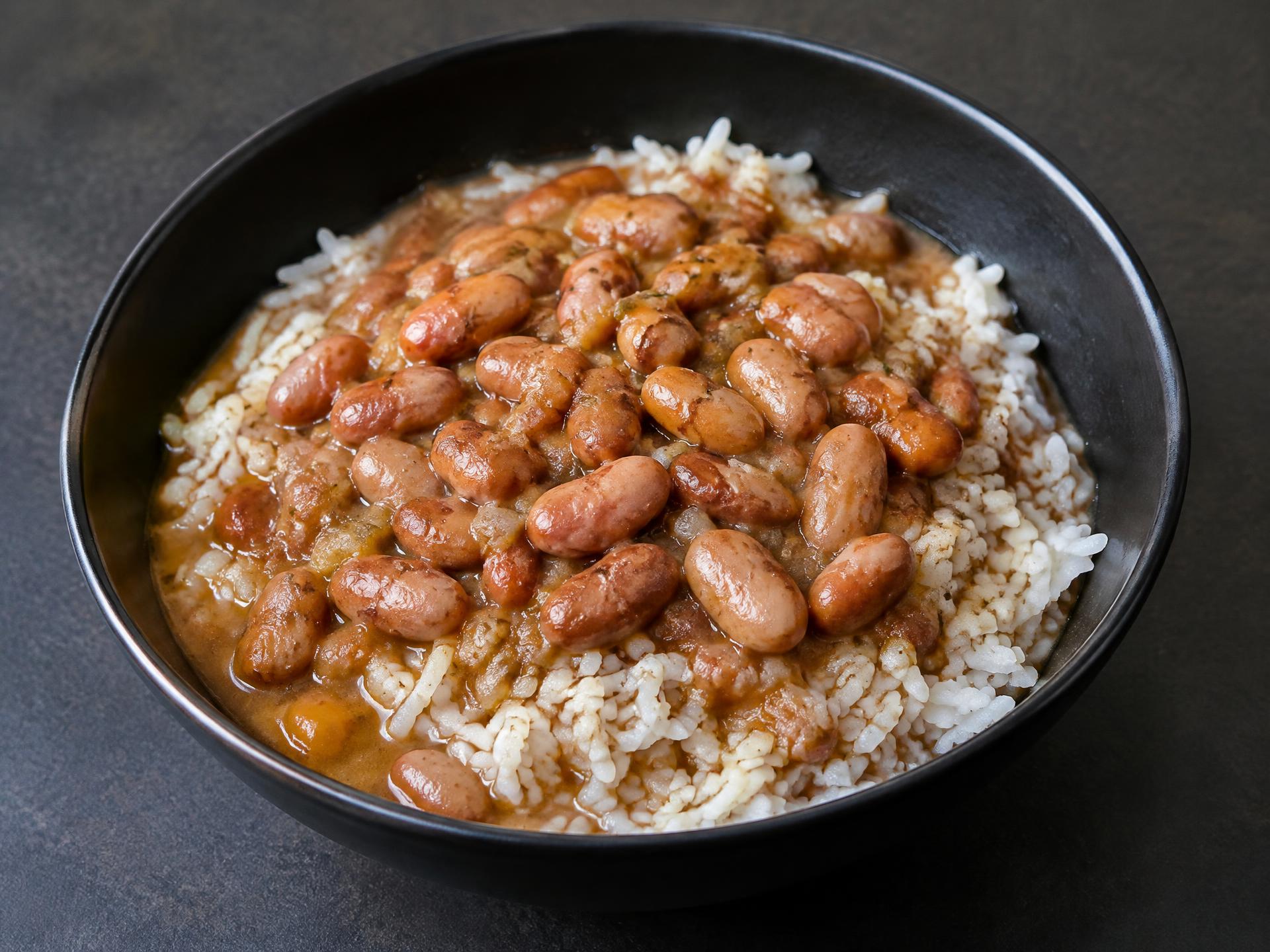 Fresh Pinto Beans with White Rice Blend & Corn